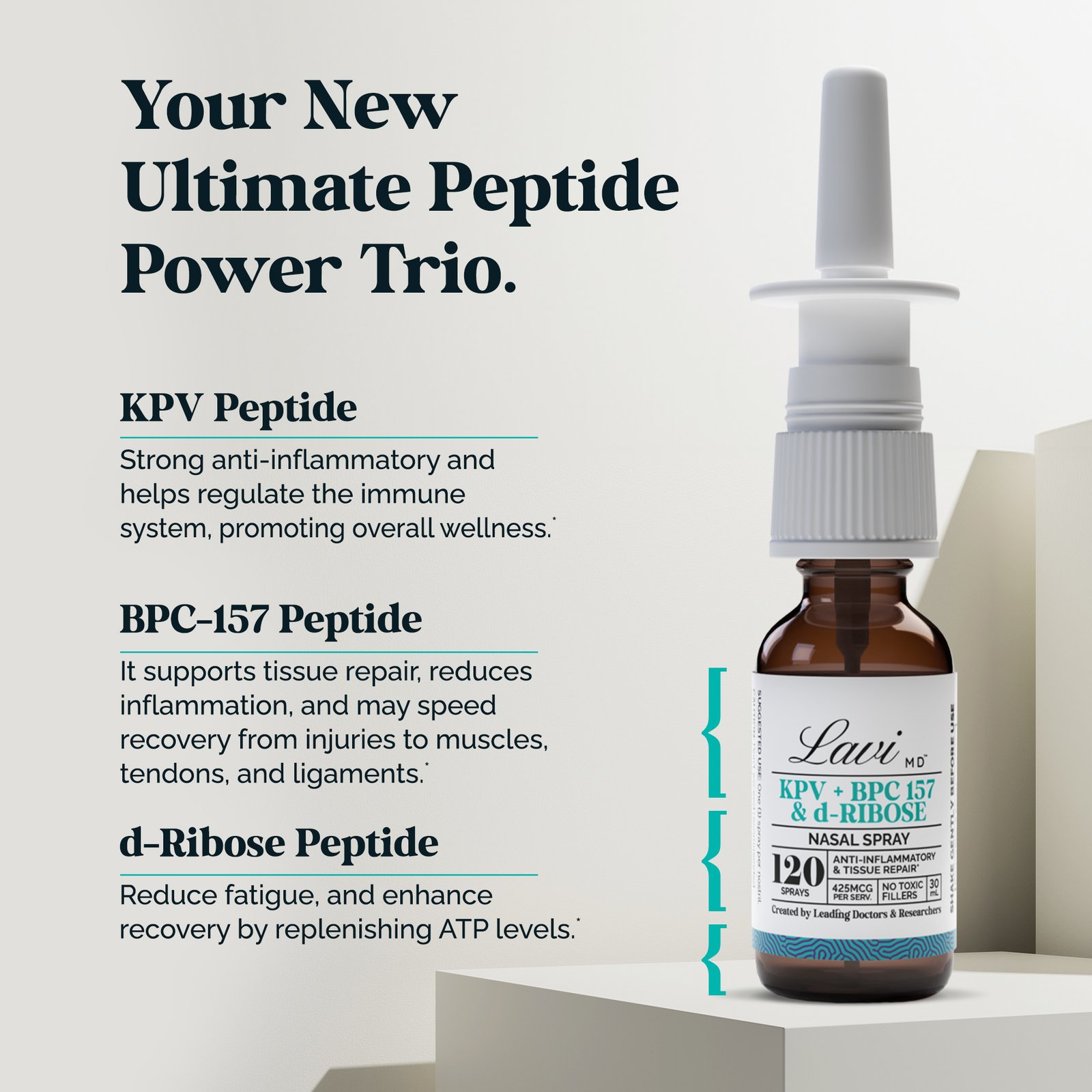 KPV + BPC-157 & D-Ribose Nasal Spray - Image 3